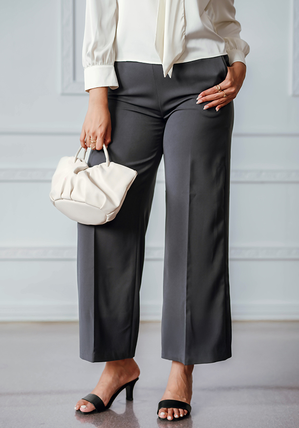 RUTH STRAIGHT LEG ASH PANT